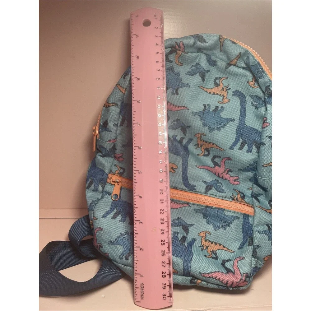 Dinosaur Mini Toddler Backpack Dad Bag Bright Adjustable